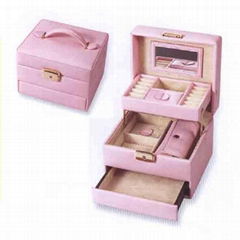 PU Leather Jewelry Box