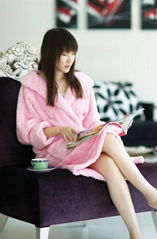 shirelyro smooth bath robe