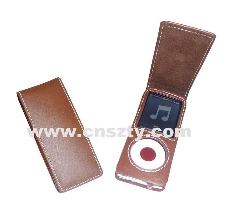 ipod nano4 leather case