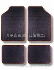 Rubber car mats