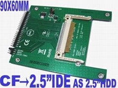 cf to 2.5"IDE adapter big board
