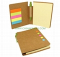 Sticky notes set with ECO friendly cover 6001 3