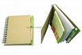 Sticky notes set with ECO friendly cover 6038 3