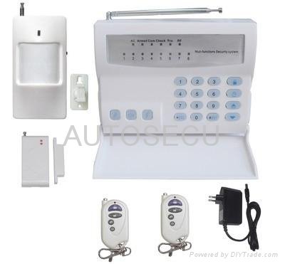 Ademco alarm system wired and wireless compatible