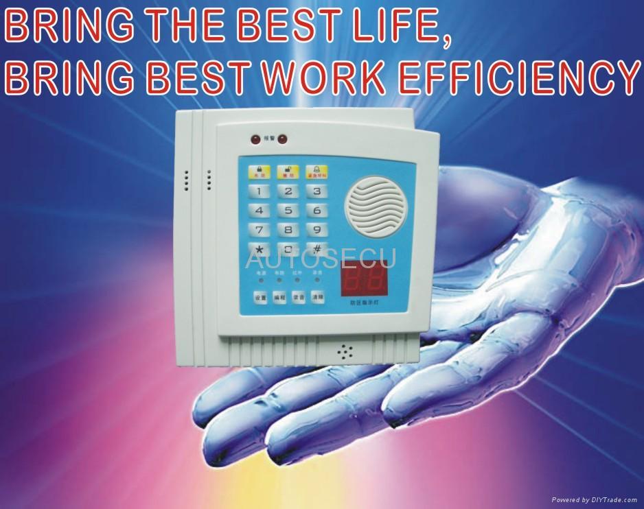 telephone wireless security alarm system