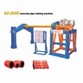 concrete pipe making machine