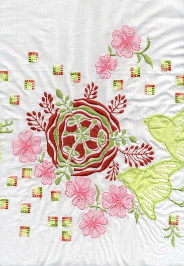 Gorgeous Embroidery Silk Fabrics 3