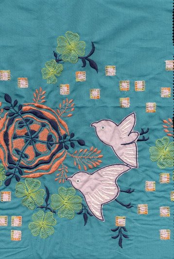 Gorgeous Embroidery Silk Fabrics 4
