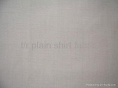 t/r plain shirting fabric