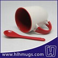 12oz Sublimation Spoon Mugs 2