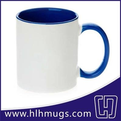 11oz Inner and Handle Colored Mugs 3