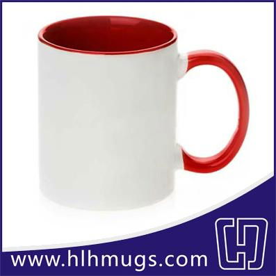 11oz Inner and Handle Colored Mugs 2