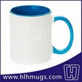 11oz Inner and Handle Colored Mugs 4