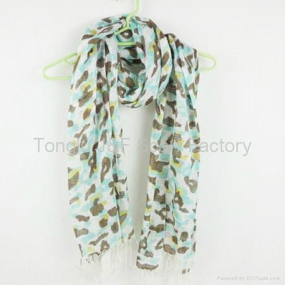 2011 Newest scarf (100% cotton )(JF11-007)