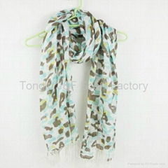 2011 Newest scarf (100% cotton )(JF11-007)