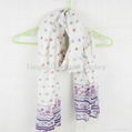 Fashion Printed Cotton Scarf 1