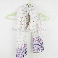 Fashion Printed Cotton Scarf