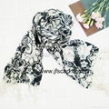 2011 Summer Flower  Scarf  1