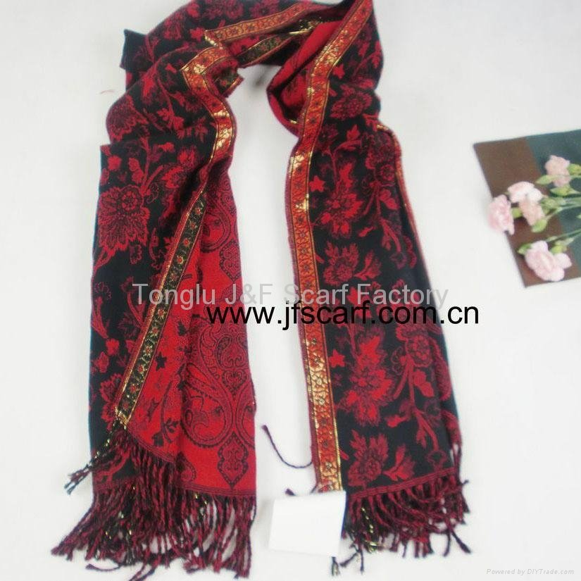 2011 Fashion acrylic scarf (JF11-033)