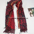 2011 Fashion acrylic scarf (JF11-033) 1