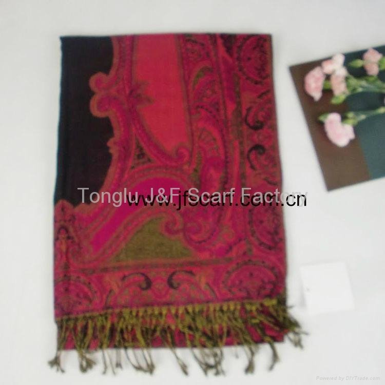 2011 Fashion acrylic scarf (JF11-033) 2