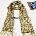 2011 Leopard grain Shawl (JF11-071) 2