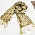 2011 Leopard grain Shawl (JF11-071) 3