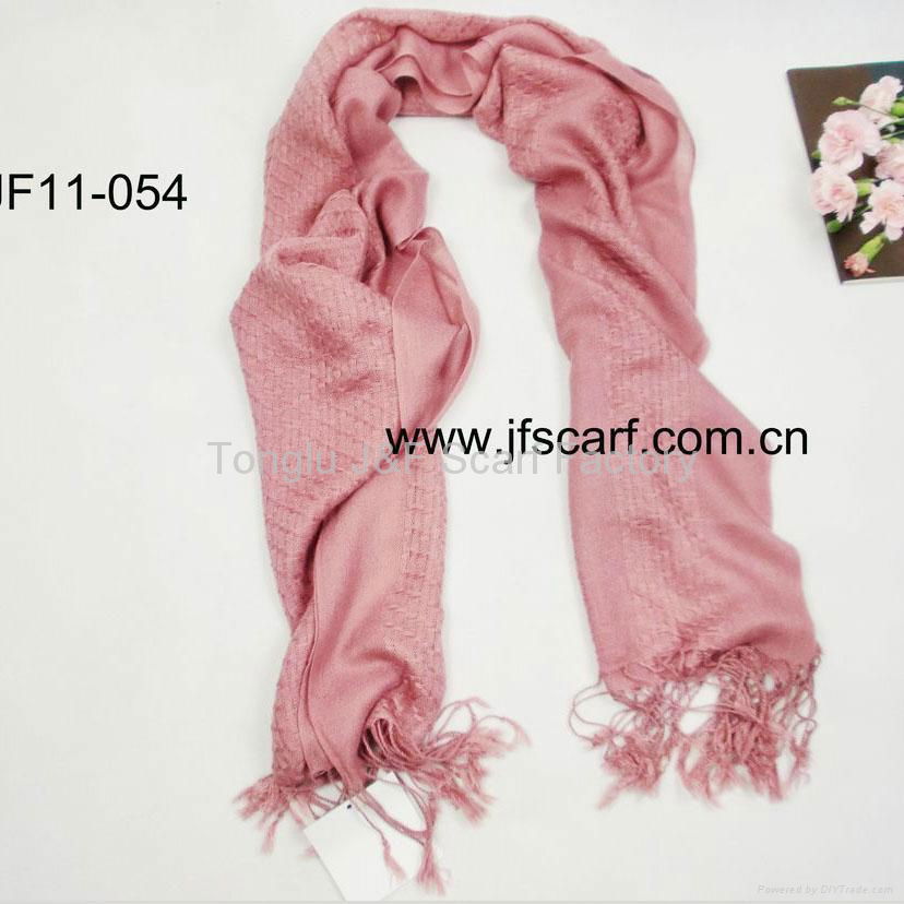 2011 Hot Sale Pink Fashion Scarf 2