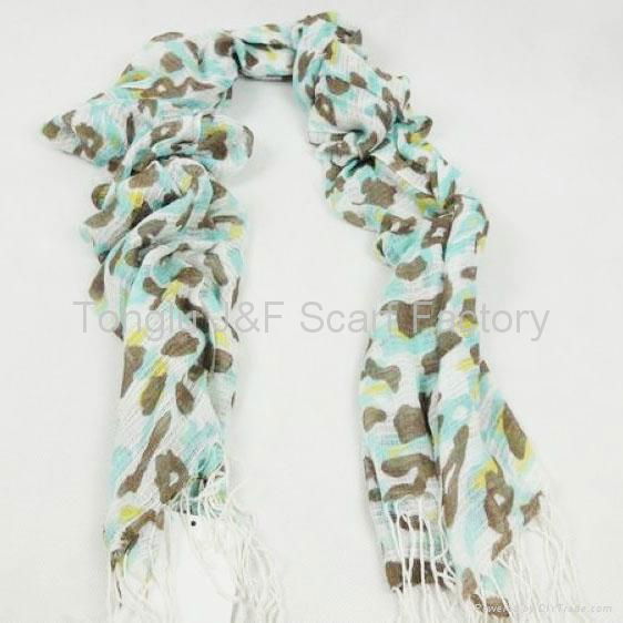 2011 Newest scarf (100% cotton )(JF11-007) 2