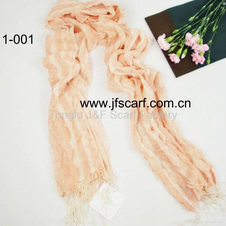 100% COTTON PRINTED SCARF 2