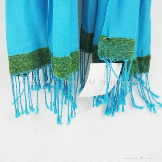 Blue Fashion Lady's Scarf 2