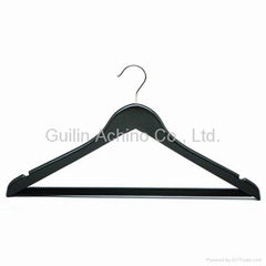 Wooden Hanger with Bar