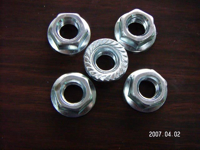 Hex Flanged Nut,hexagon nuts with flange
