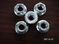 Hex Flanged Nut,hexagon nuts with flange 1