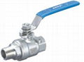 2PC TYPE BALL VALVE WITH INTEN