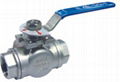 FEMALE TEE BALL VALVE