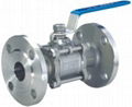 3PC BALL VALVE WITH FLANGE 1