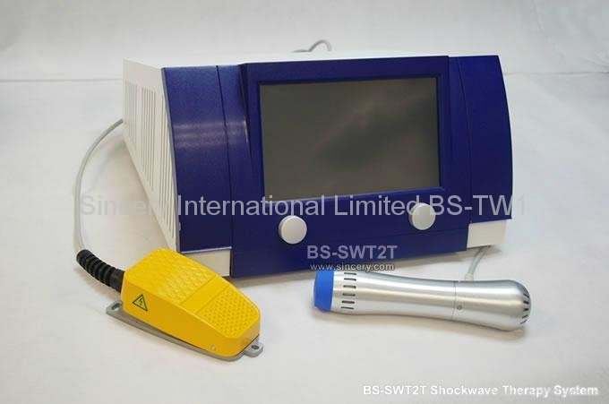 Radial extracorporeal shockwave therapy BS-SWT2T for orthopedic