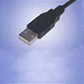 USB A type male to-Mini-B 5 Pin male