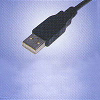 USB A type male to-Mini-B 5 Pin male