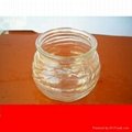 Glass wax candlestick  4