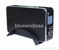 3.5"  External  HDD enclosure hdd case media player 1