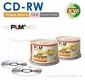 Blank CD-RW disc