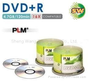 Blank DVD+R disc