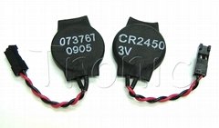 Lithium Cell with connector CR2450-1C2