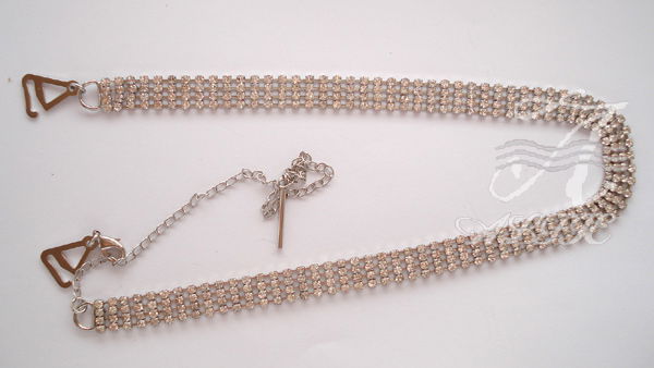 Rhinestone bra straps 3