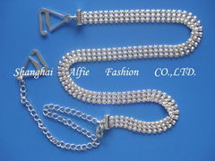 Rhinestone bra straps