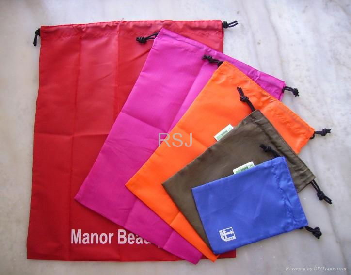 Nylon drawstring bags, polyester drawstring bags