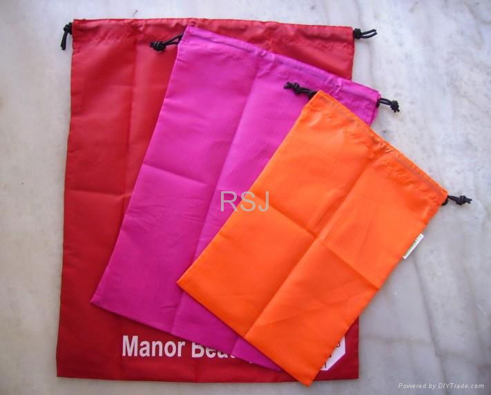 Nylon drawstring bags, polyester drawstring bags 2