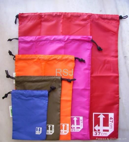 Nylon drawstring bags, polyester drawstring bags 3